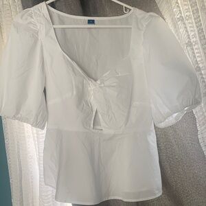 Elegant Old Navy White Women's Top